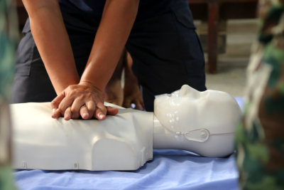 CPR training to first aid